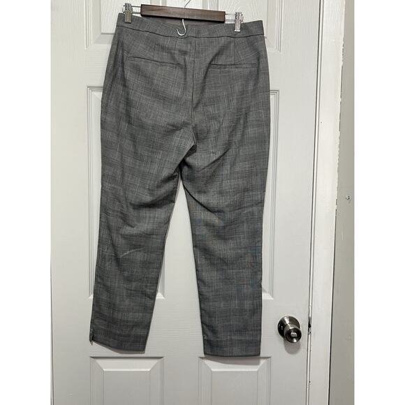 ZARA Women’s Gray Ankle Dress Pants Size 8 Business Career Trousers Waist 33 EUC - Picture 2 of 10